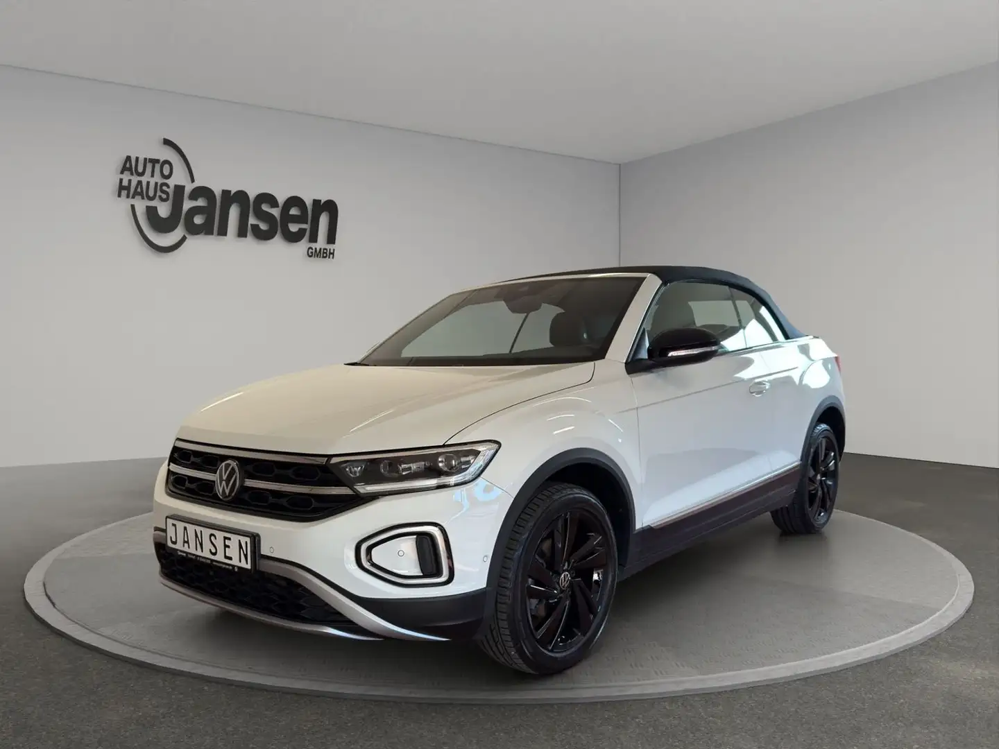 Volkswagen T-Roc Cabrio Style +ACC+AHK+IQ-Light+Kamera+NAVI Weiß - 1