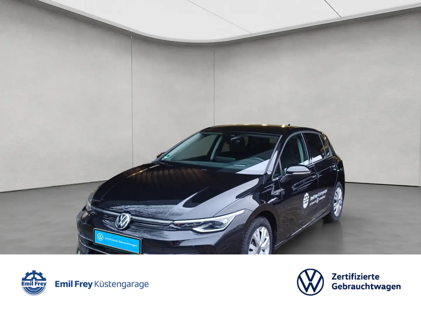 Volkswagen Golf VIII 2.0 TDI SCR DSG Style ACC LED NAVI RFK Schwarz - 1