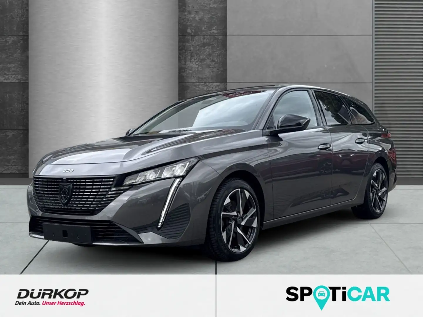 Peugeot 308 1.2 PureTech EU6d SW Allure Pack PT 130 EAT8 Grau - 1