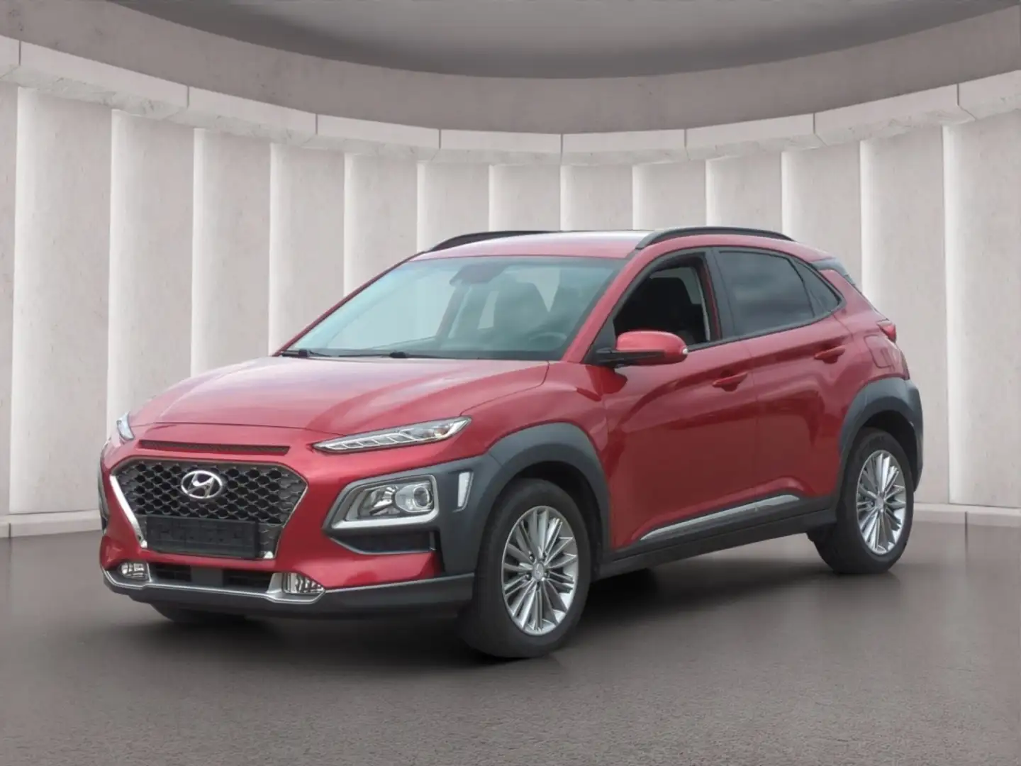 Hyundai KONA Premium 4WD 1.6T*Autom AHK R-Kam Tempo SHZ Rot - 2
