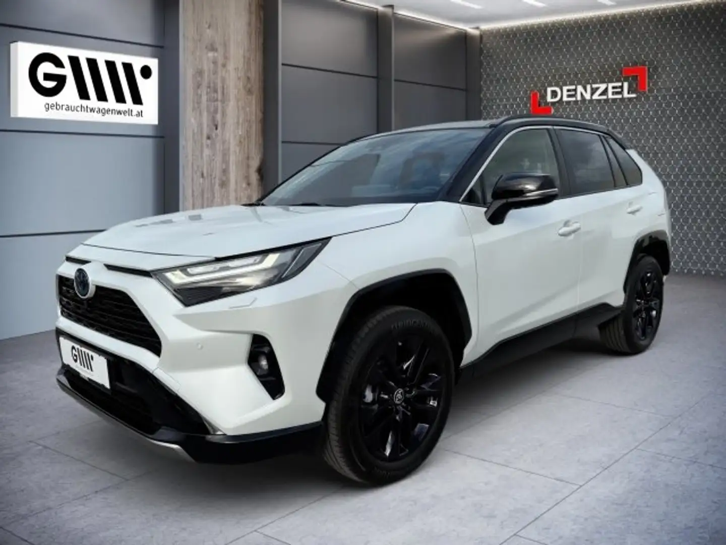 Toyota RAV 4 2,5 Hybrid Styl Weiß - 1