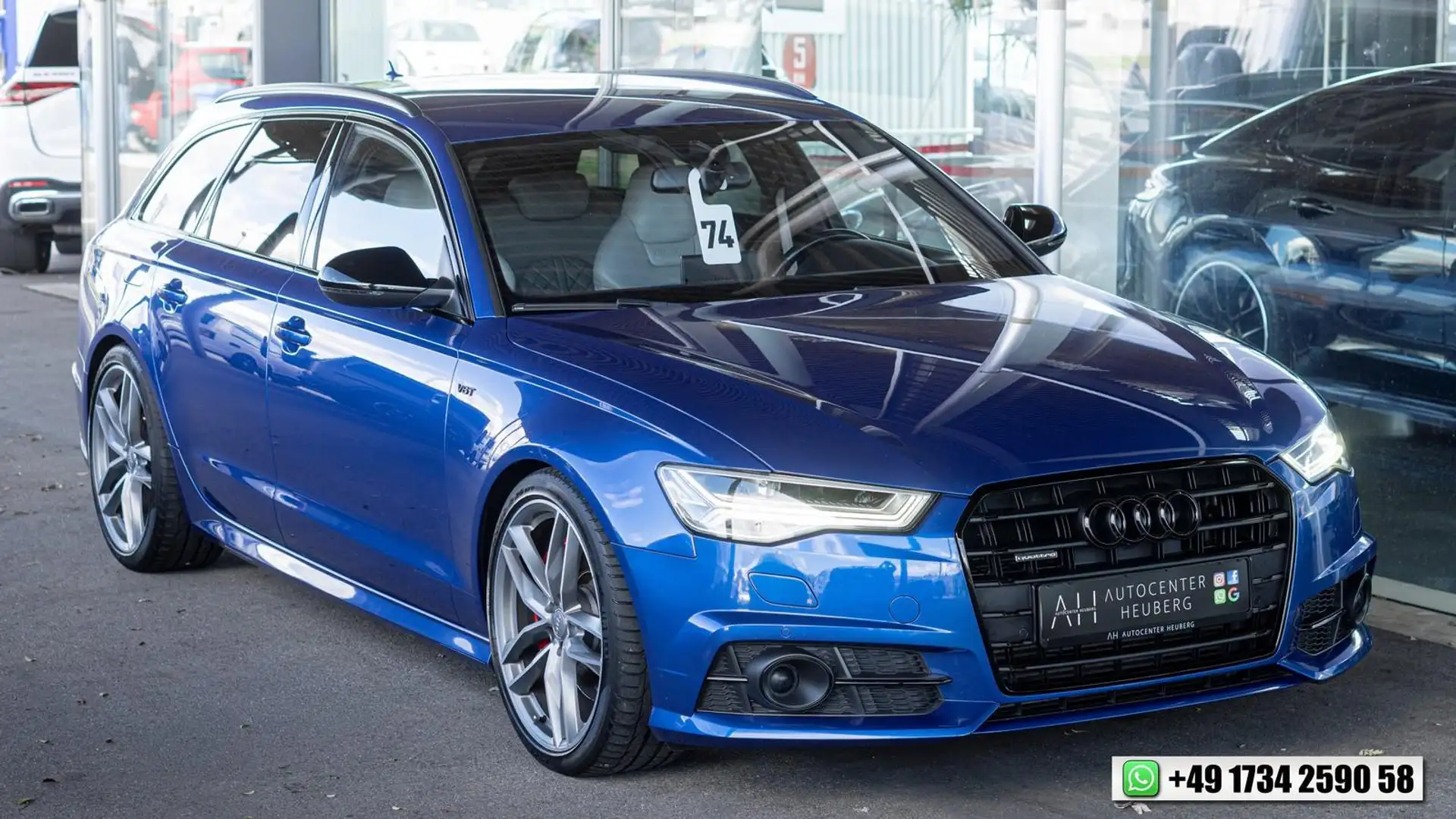 Audi A6 3.0TDI QUATTRO COMPETITION*RS SITZE*ACC*TOT* Blau - 1