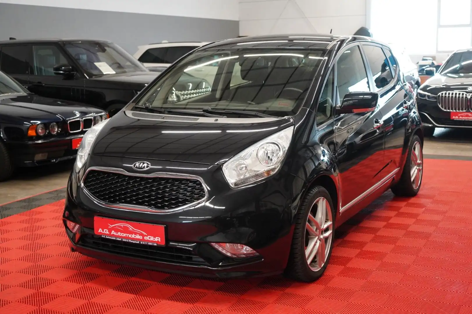 Kia Venga 1.6 Spirit 6Gang*2.Hand*Unfallfrei*Keyless Schwarz - 1