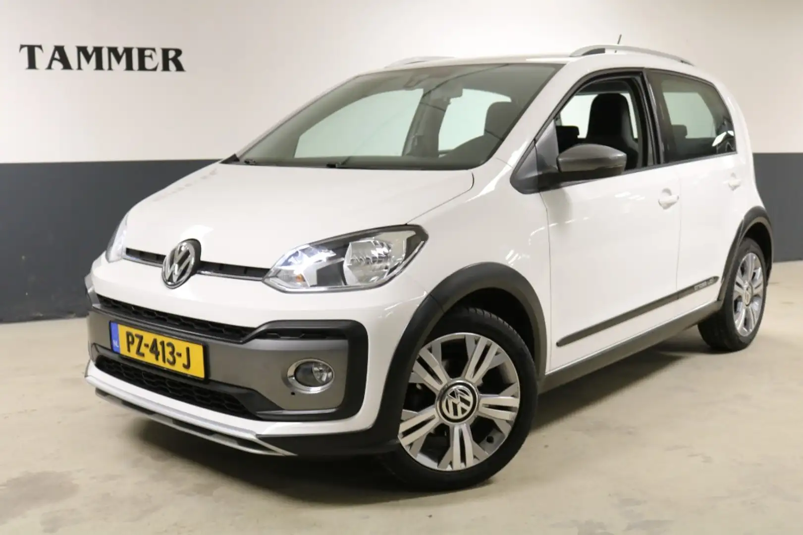 Volkswagen up! 1.0 BMT cross up! 2e EIGEN.-ORG.NL-STOELVERWARMING Weiß - 1