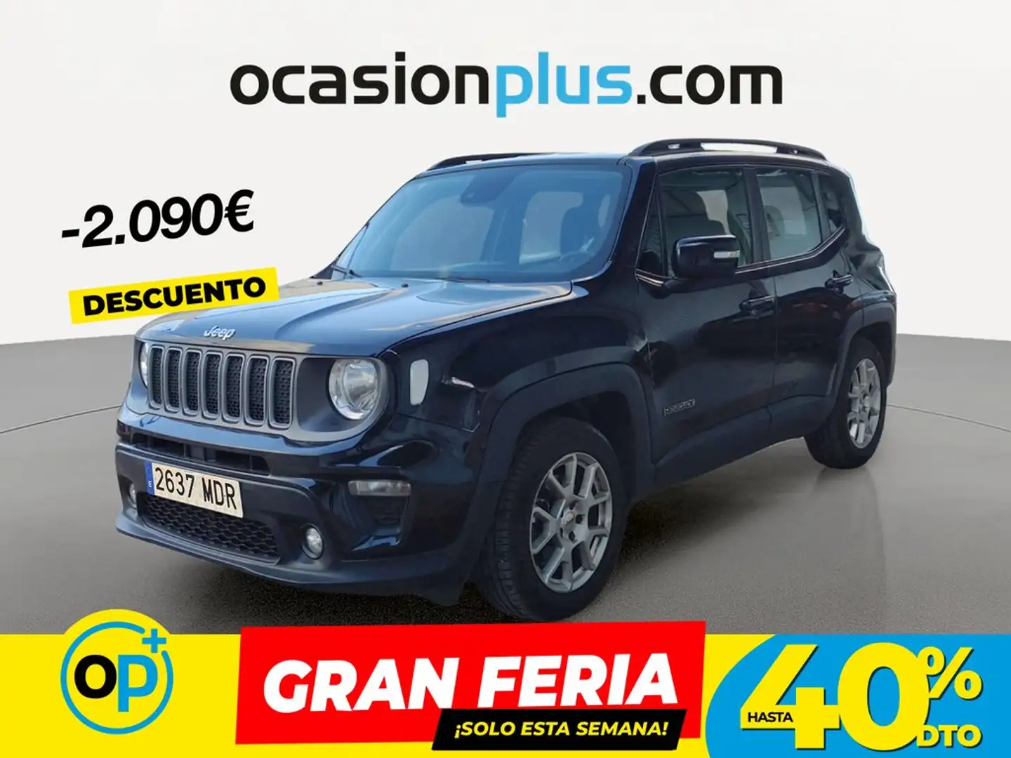 Jeep Renegade 1.5 MHEV Limited Negro - 1