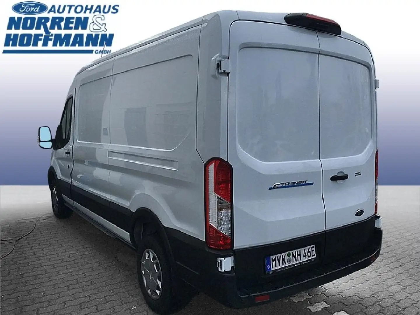 Ford Transit E-Transit Kasten 350 L3 Trend Weiß - 2