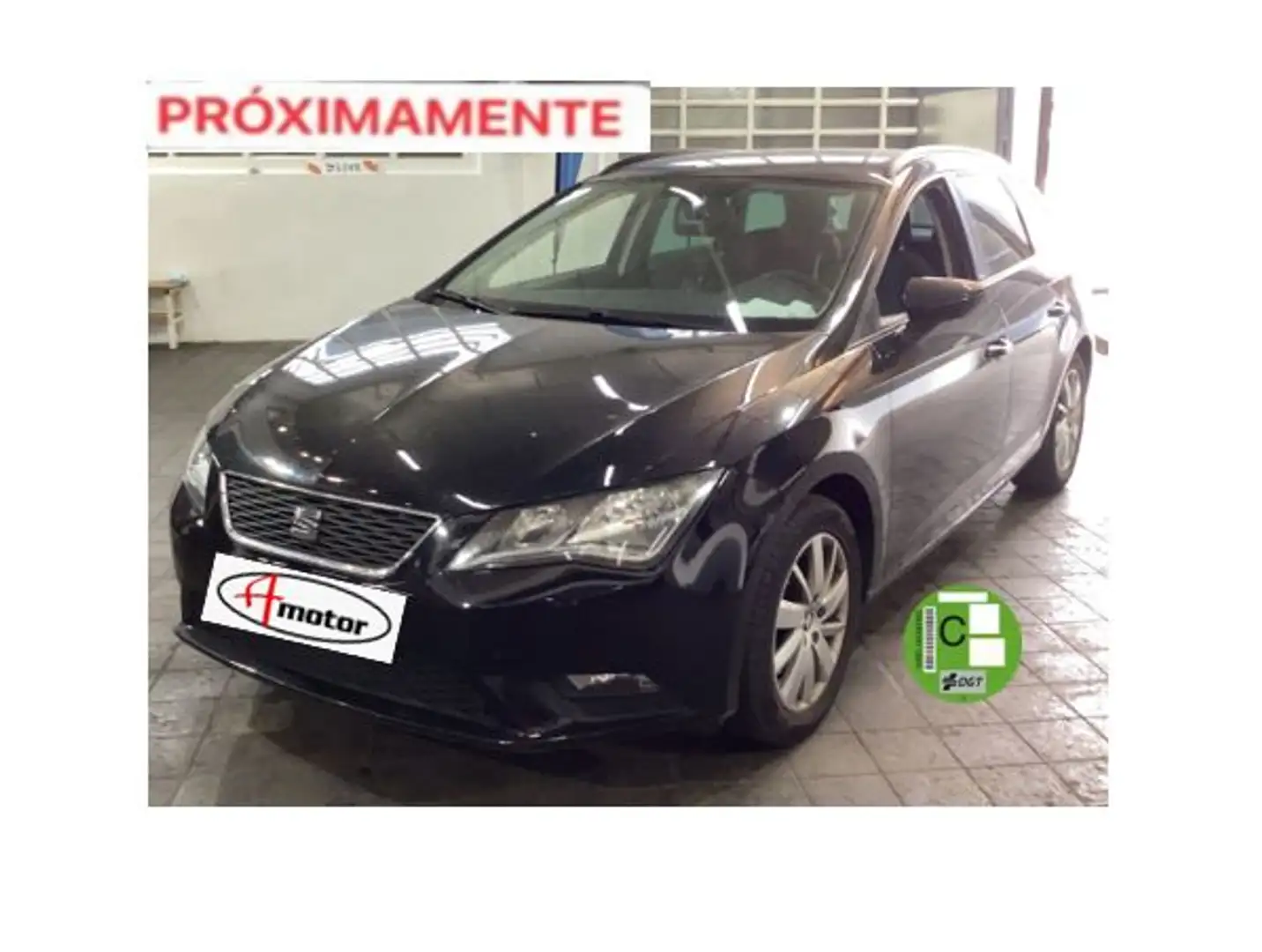 SEAT Leon 1.6TDI 110CV REFERENCE CONNECT 5P Schwarz - 1