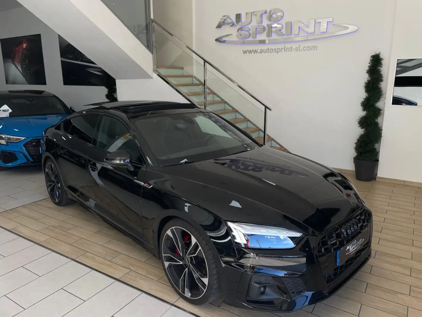 Audi A5 Sportback 40 TDI Black line quattro S tronic Noir - 1