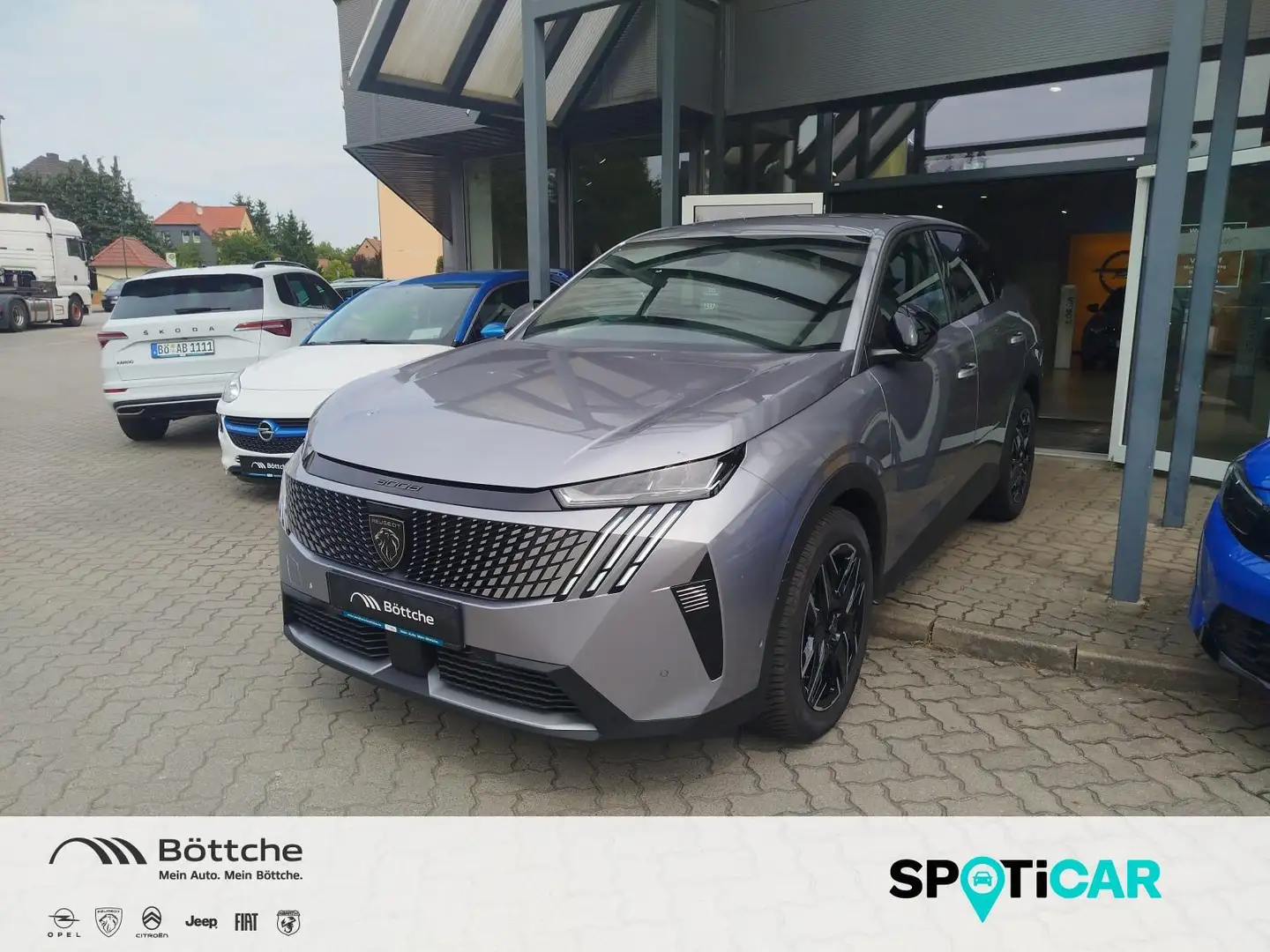 Peugeot 3008 Hybrid 136 Allure LED/Navi/SHZ/DAB/180°Kamera Grau - 1