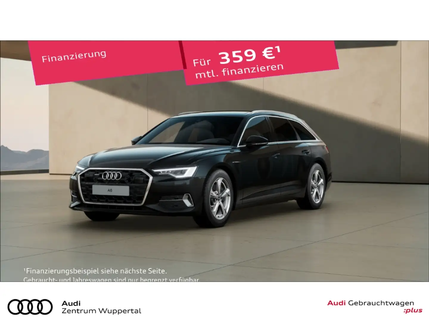 Audi A6 Avant 45 TFSI QUATTRO ACC PANO KAMERA MATRIX VIRTU Schwarz - 1