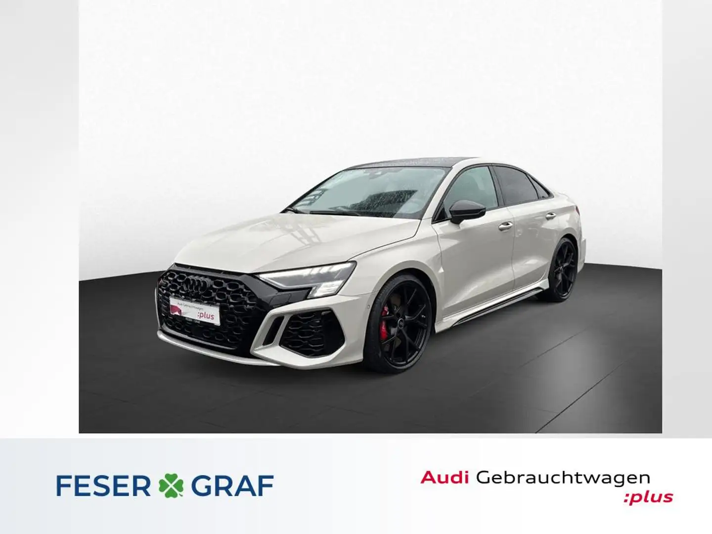 Audi RS3 Limousine qu. S tr. ACC+B&O+CARBON+PANO Beige - 1