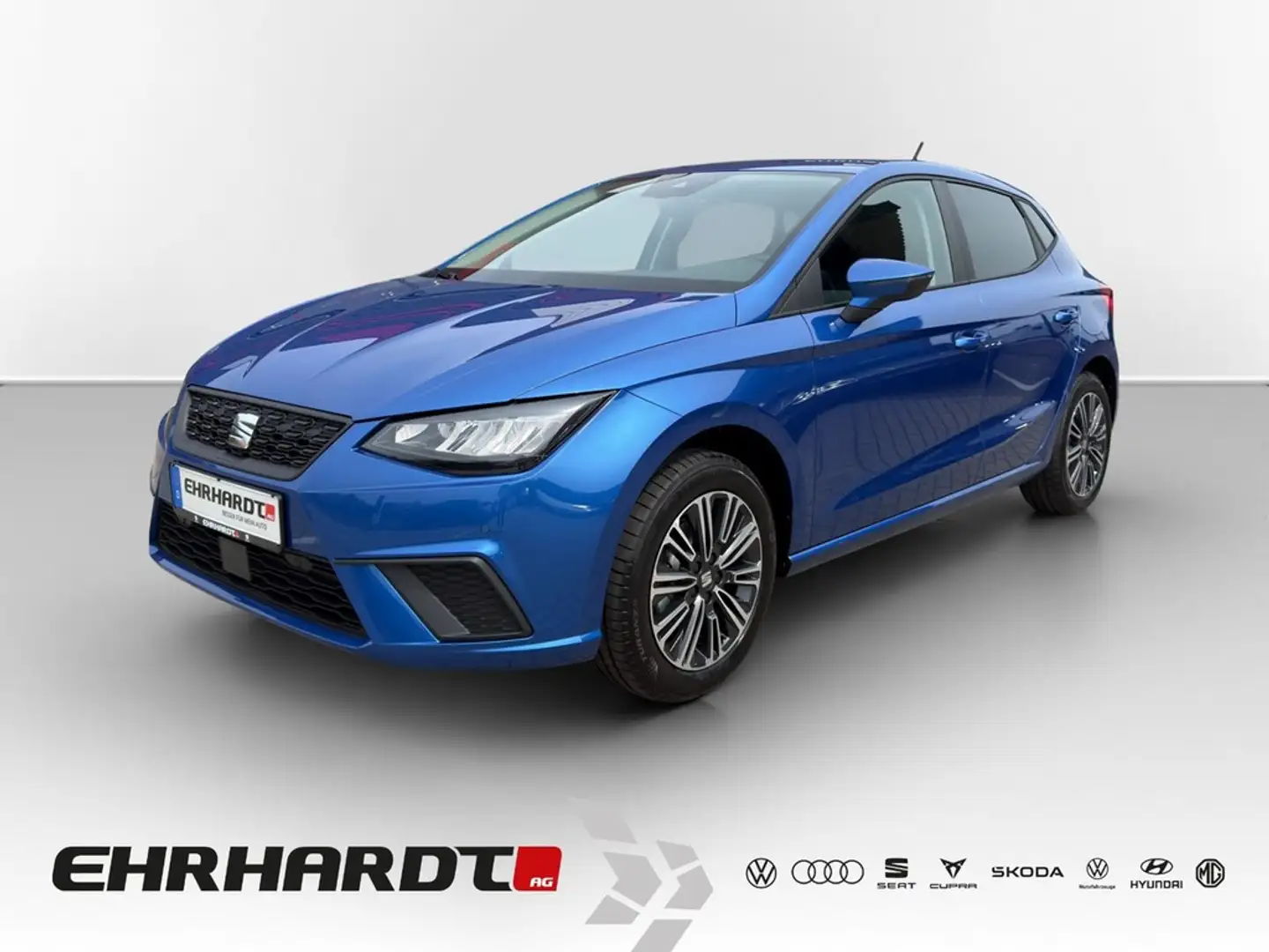 SEAT Ibiza 1.0 TSI DSG Road Edition VIRTUAL*NAVI*LED*PDC*K... Bleu - 1
