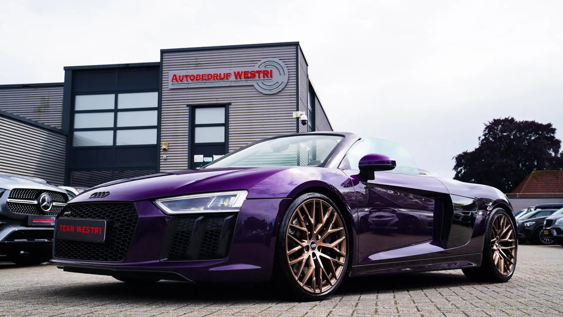 Audi R8 5.2 FSI Quattro Plus | Carbon |Audi Exclusive | De Фиолетовый - 1