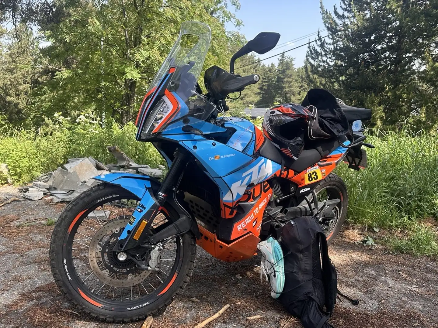 KTM 790 Adventure Azul - 1