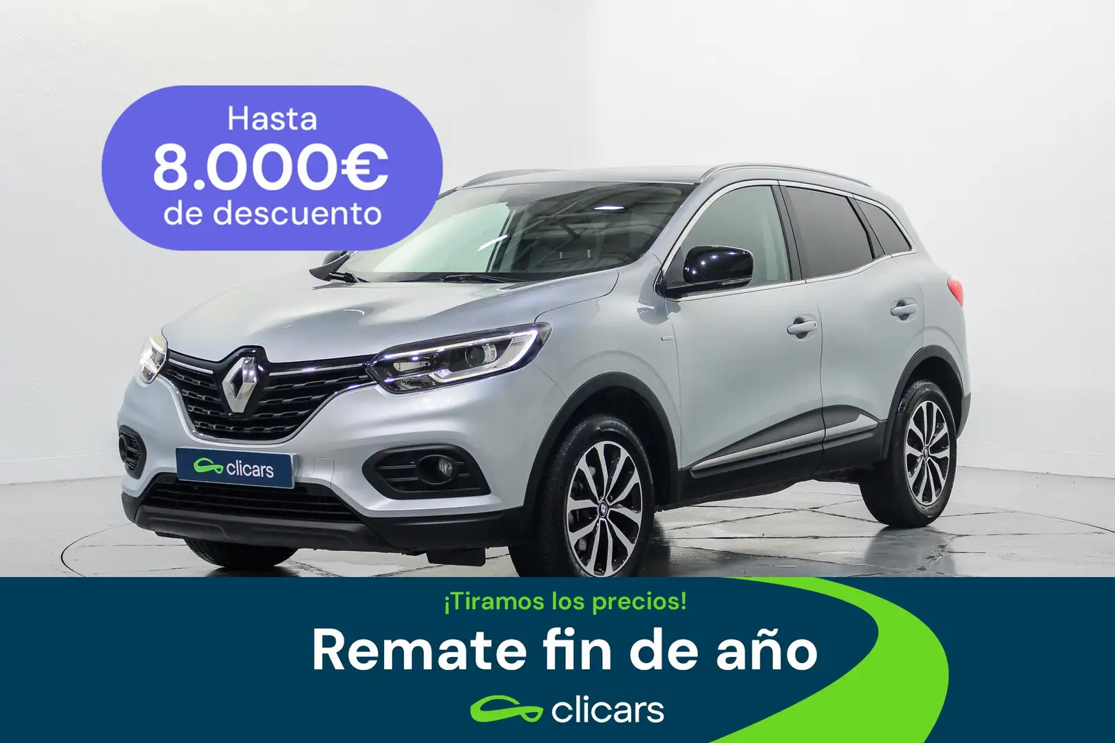 Renault Kadjar 1.3 TCe GPF Limited 103kW Zilver - 1