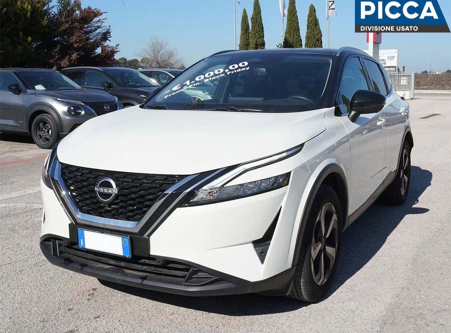 Nissan Qashqai 1.3 Mild Hybrid N-Connecta Bianco - 1