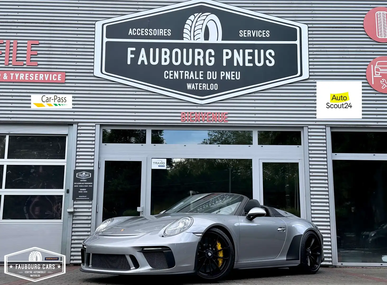 Porsche 991 SPEEDSTER*LIFT*PDLS*PCCB*TRACKING*1OF-1948*1-PROP* Gris - 1