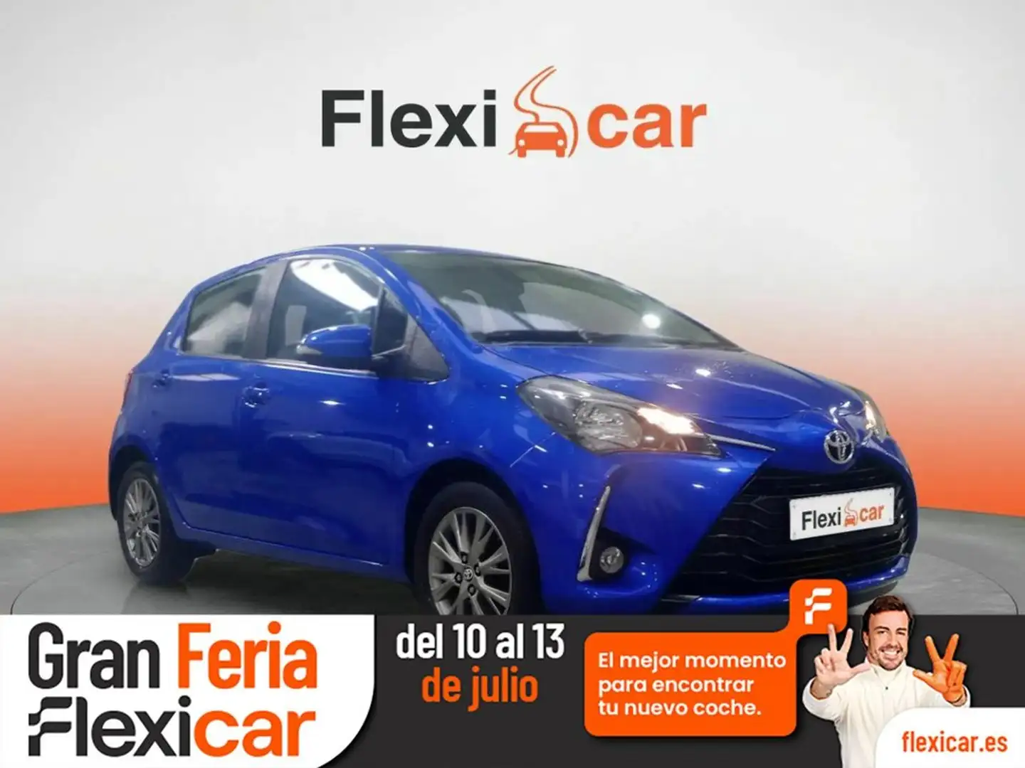 Toyota Yaris 1.0 Active Bleu - 1