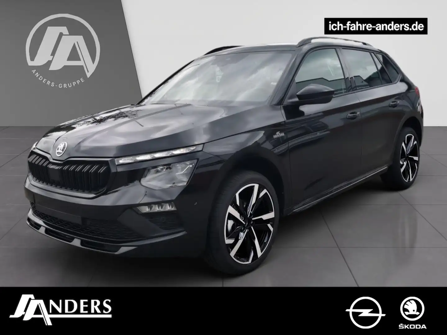 Skoda Kamiq Monte Carlo 1,5 TSI DSG +Pano+ACC+Navi+SHZ Noir - 1