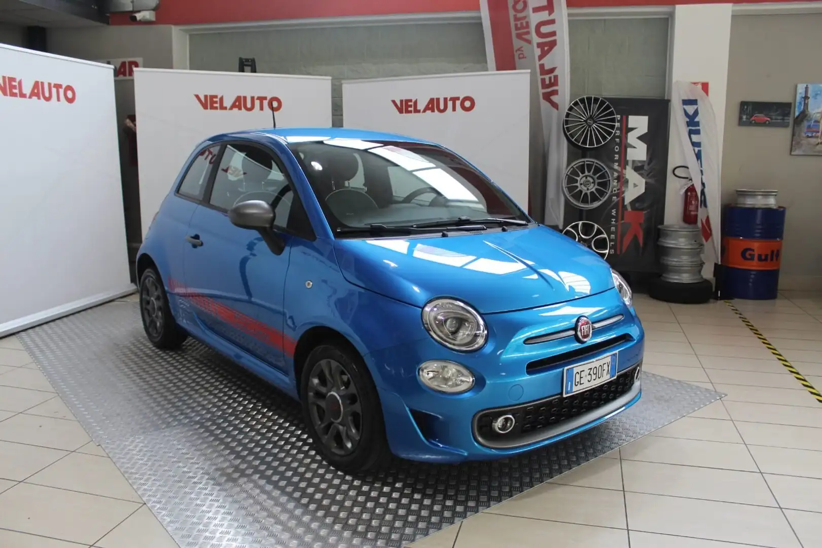 Fiat 500 1.0 Hybrid Sport Blu/Azzurro - 2