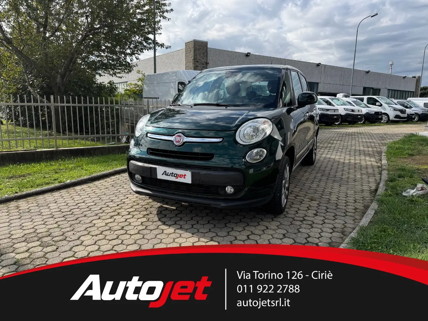Fiat 500L 500L 0.9 t.air natural power Panoramic 80cv Verde - 1