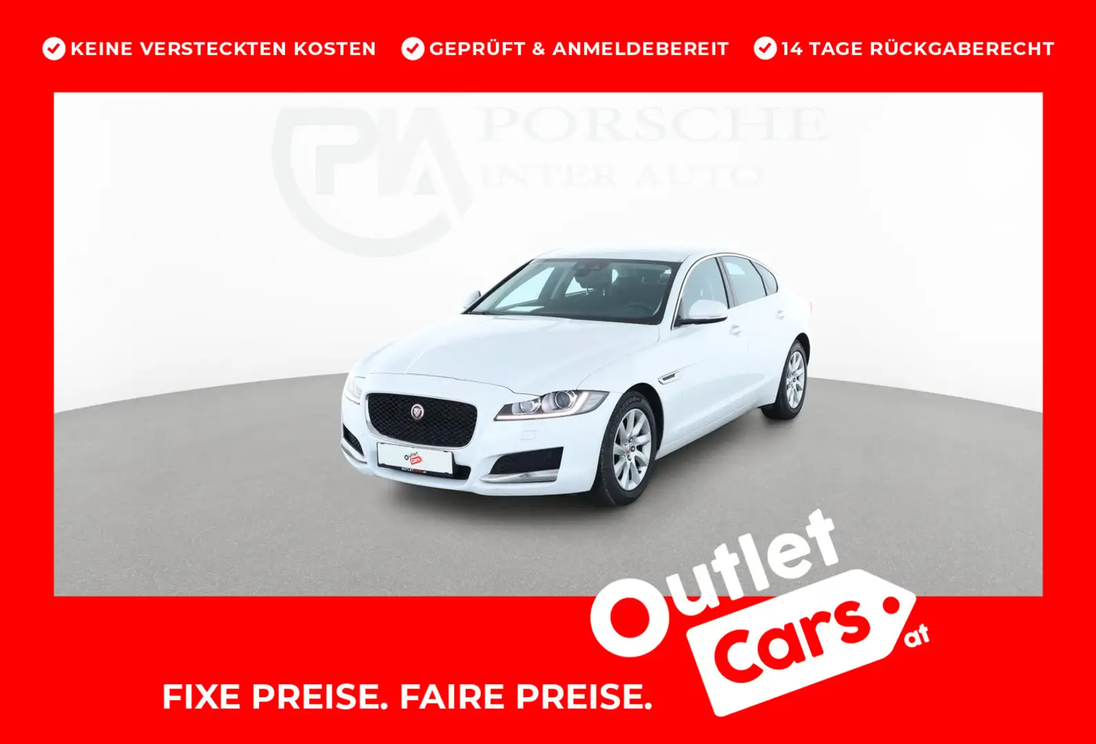 Jaguar XF 20d Prestige Weiß - 1