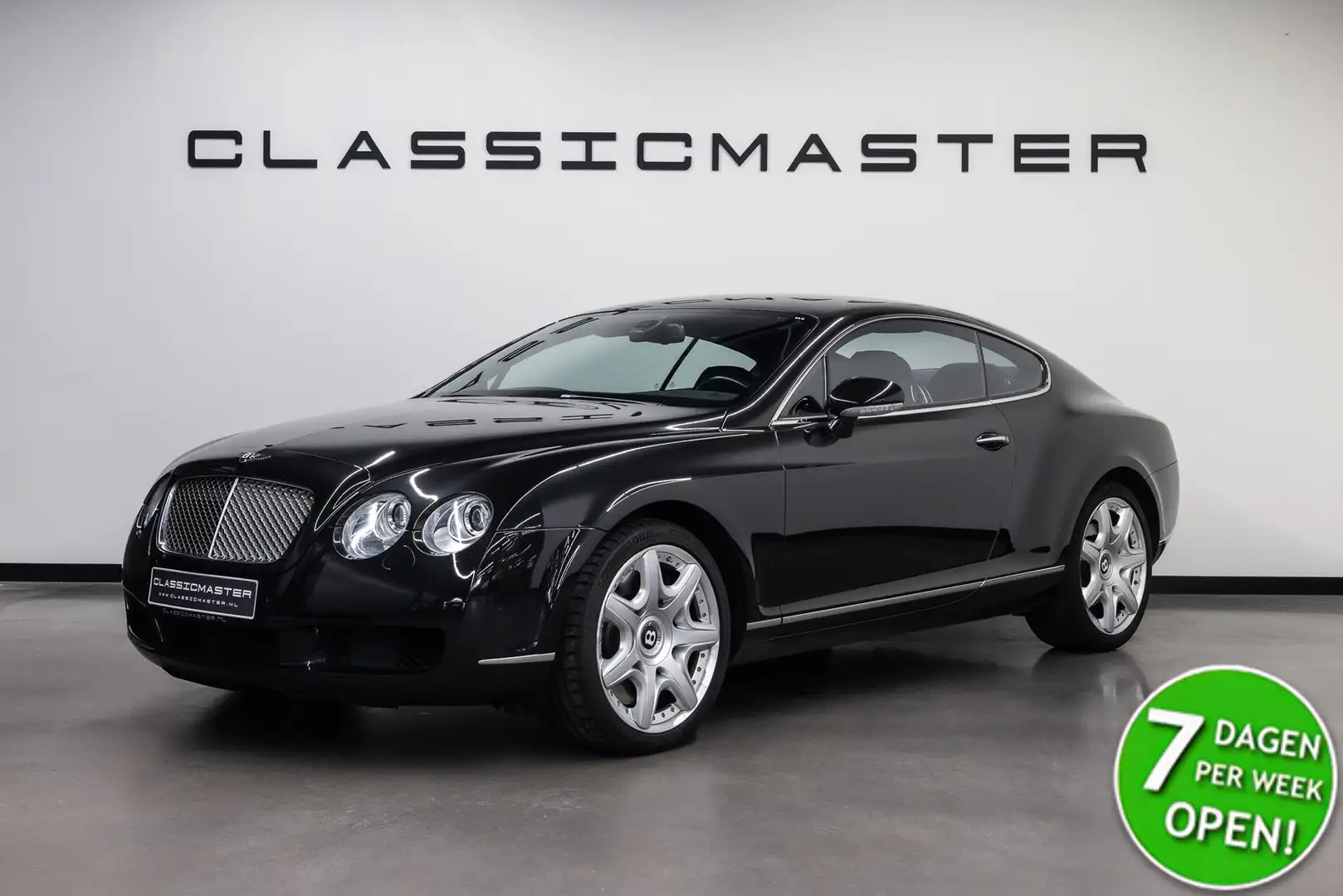 Bentley Continental GT 6.0 W12 Btw auto, Fiscale waarde € 22.000,- (€ 35. Negro - 1