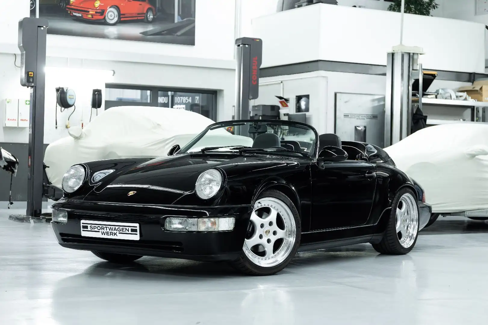 Porsche 964 I 911 Speedster I RS Interior I Top Zustand Noir - 1