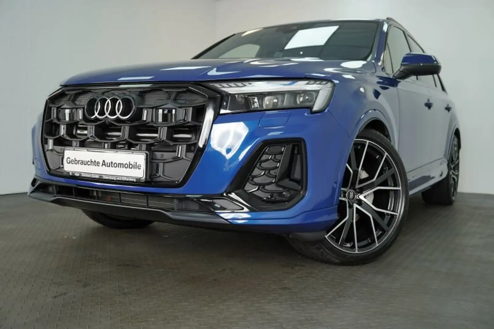 Audi Q7 50 TDi quattro S-Line AHK.PGSD.STANDHEIZUNG Bleu - 2