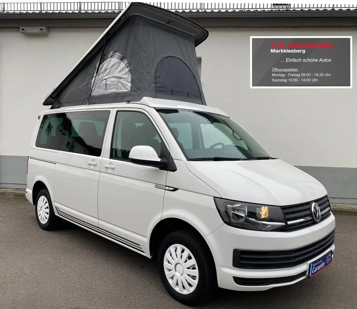Volkswagen T6 California 2,0TDI *150PS *AUFSTELLDACH *WENIG KM *GARANTIE Weiß - 2