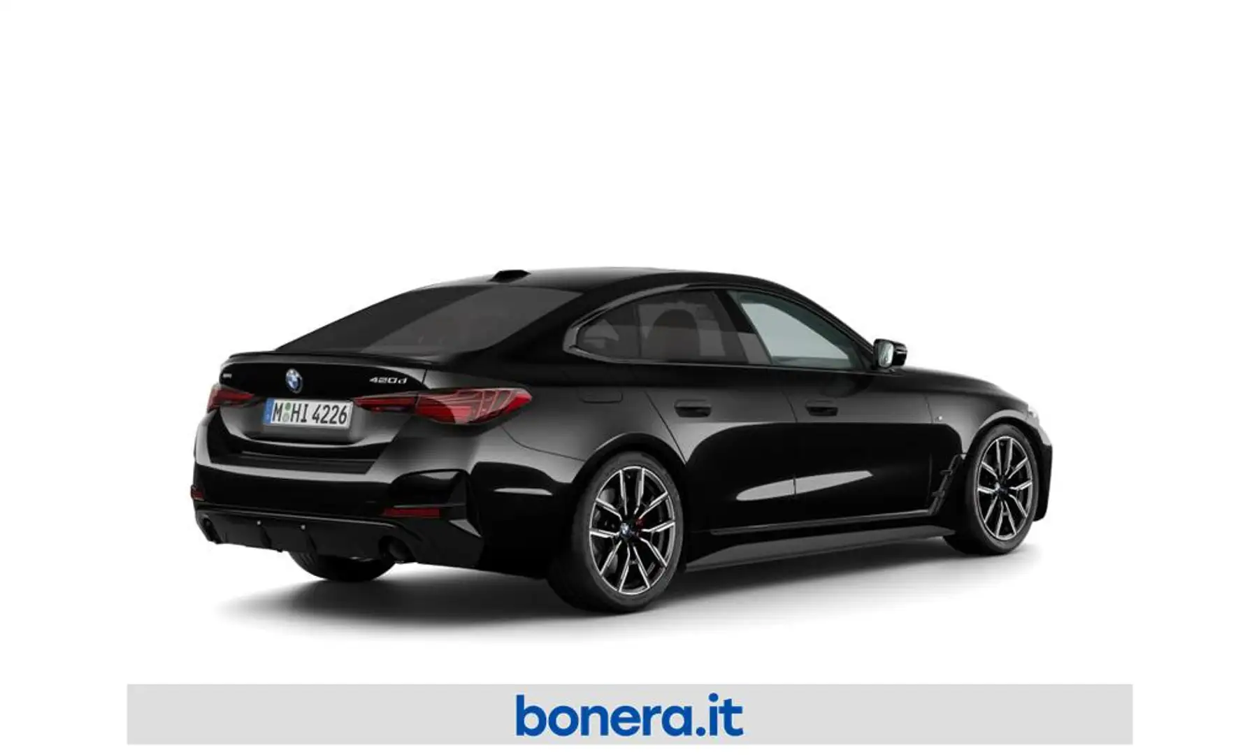 BMW 420 d Gran Coupe mhev 48V xdrive MSport Pro auto Nero - 2