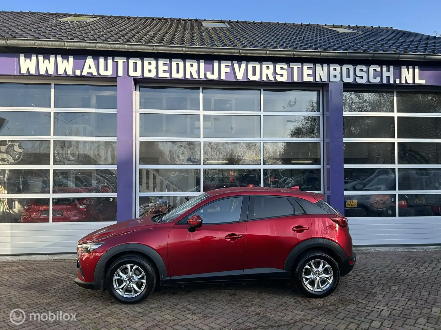 Mazda CX-3 2.0 SkyActiv-G 120 TS * NAVIGATIE * TREKHAAK Rood - 2