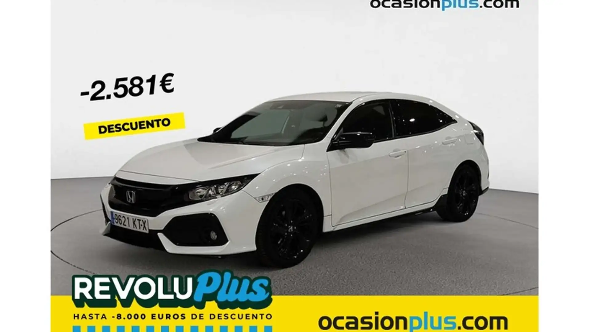 Honda Civic 1.0 VTEC Turbo Dynamic CVT Negro - 1