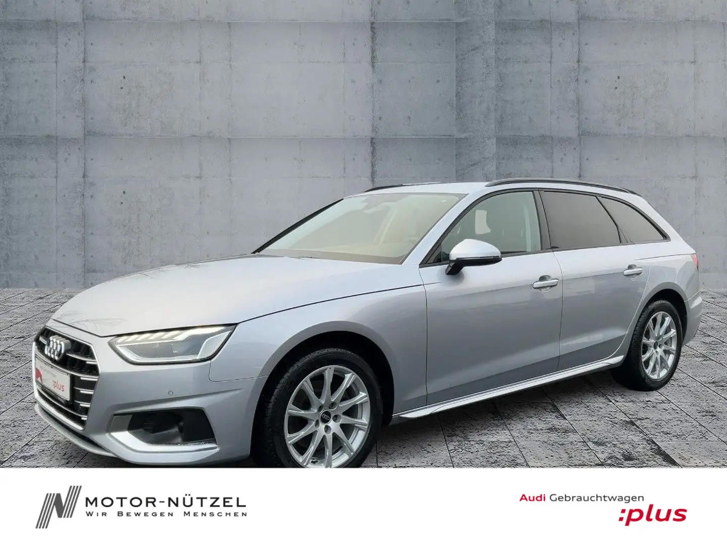 Audi A4 30 TDI S-TR ADVANCED LED+NAV+PDC+ACC+17 Silber - 1