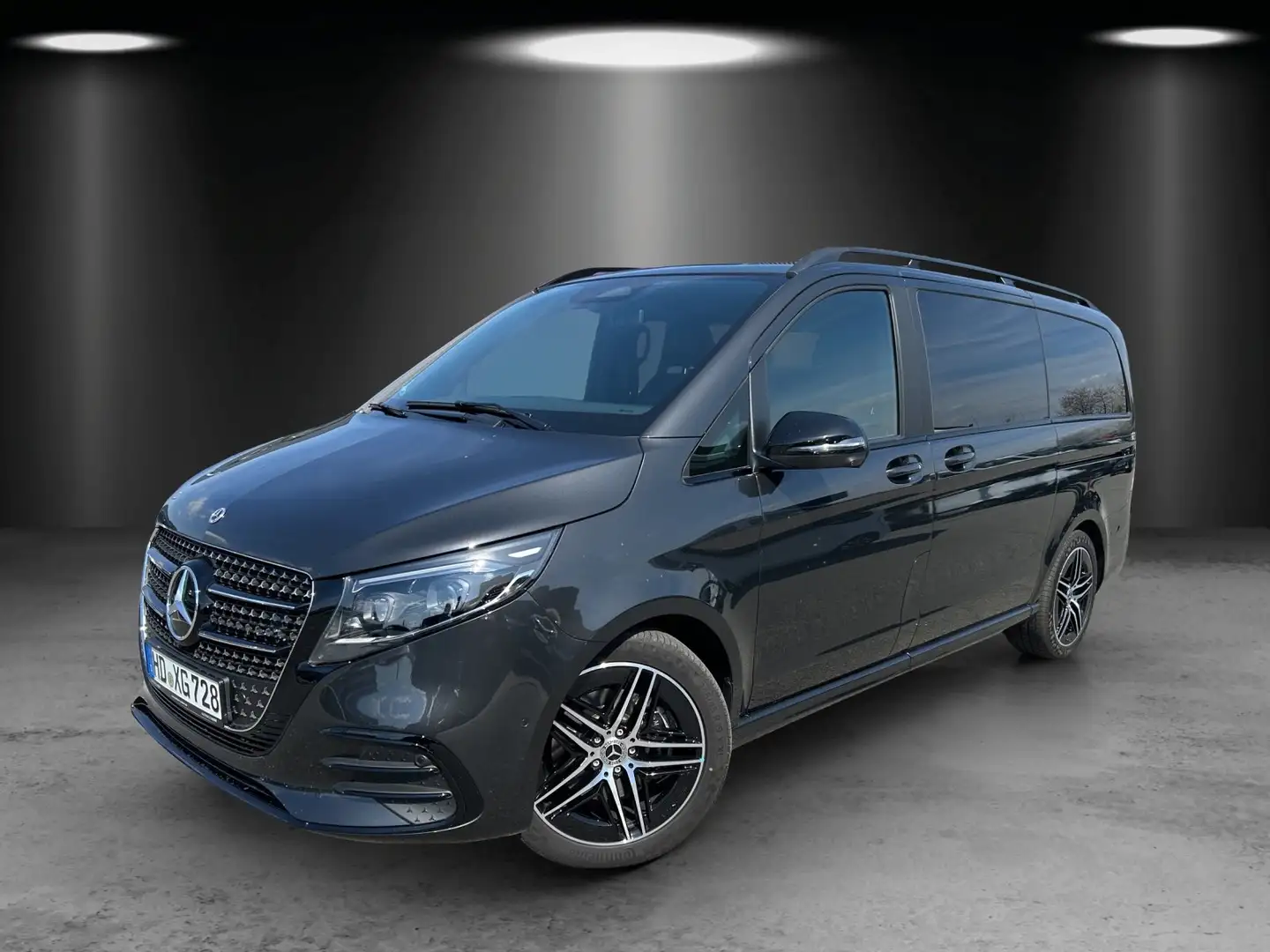 Mercedes-Benz V 250 d EAV Winterpaket AMG-Line AHK MBUX Сірий - 2