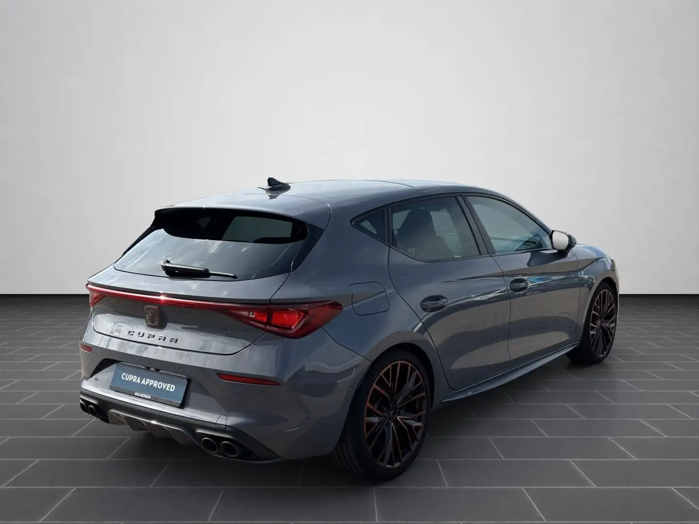 CUPRA Leon 2.0 TSI VZ PANO SHZ LED Gris - 2