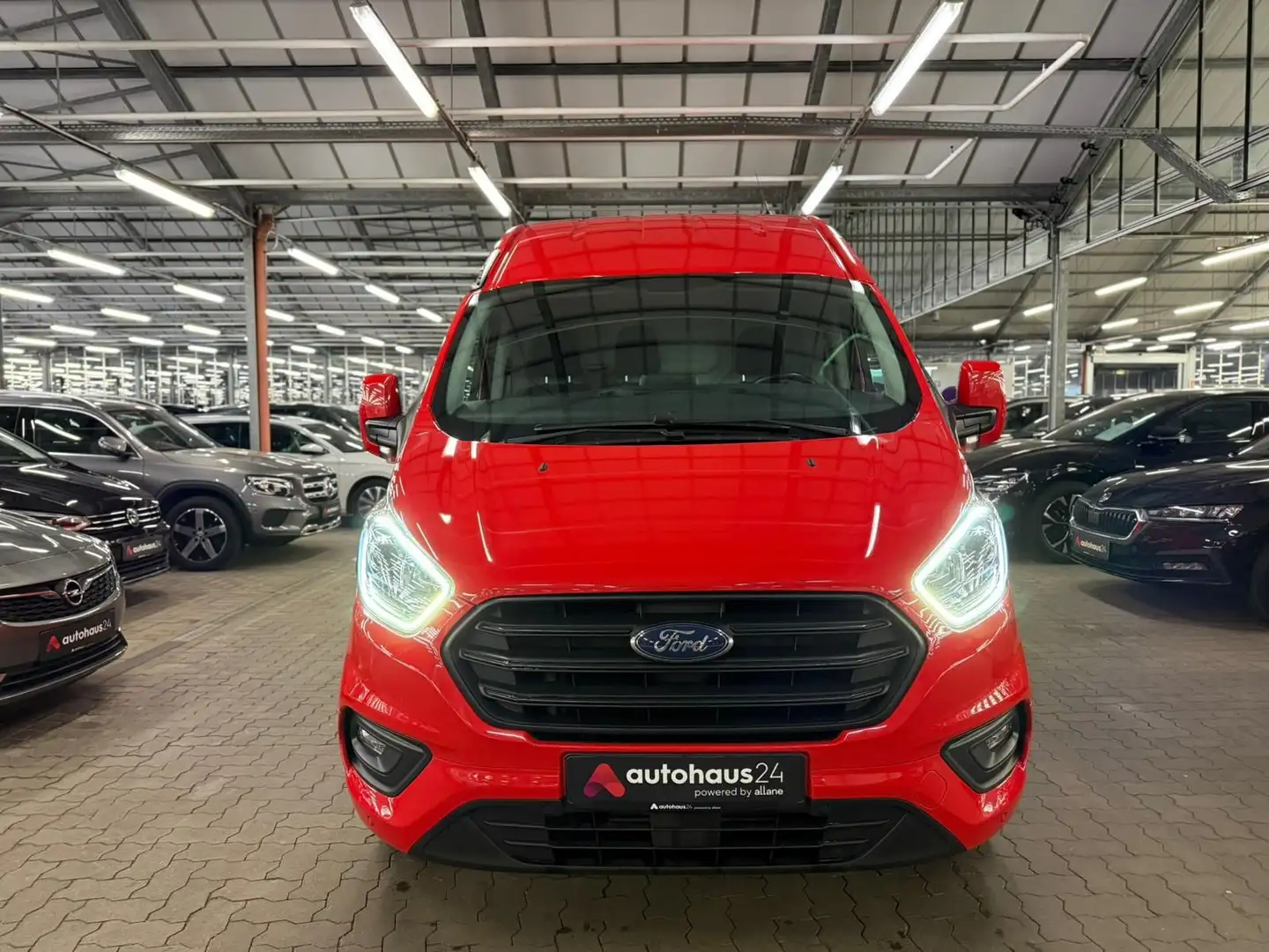 Ford Transit Custom 2.0 TDCi L2 Trend|Navi|Kamera|SHZ Rojo - 2