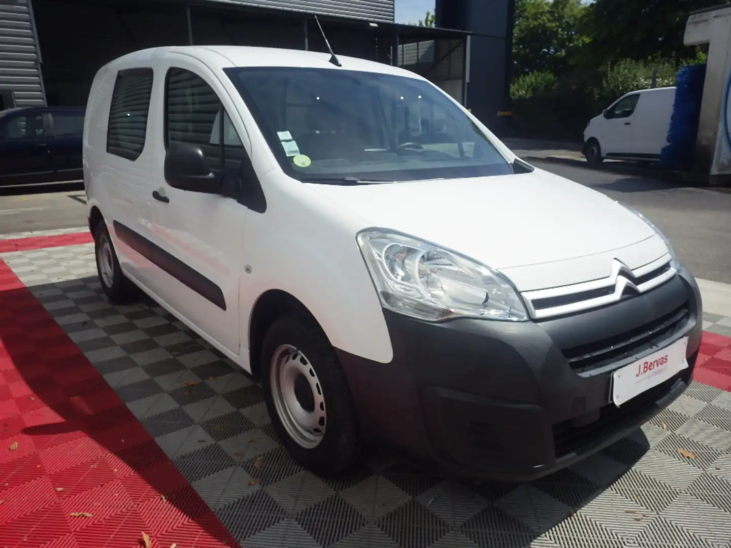 Citroen Berlingo FOURGON M BLUEHDI 100 S&S BUSINESS 3pl Blanc - 2