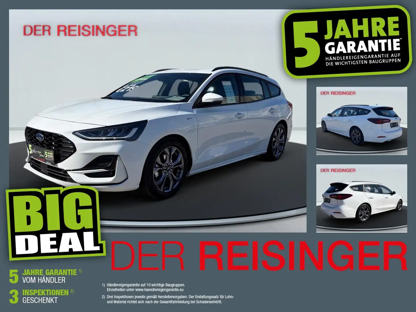 Ford Focus Traveller ST-Line Weiß - 1