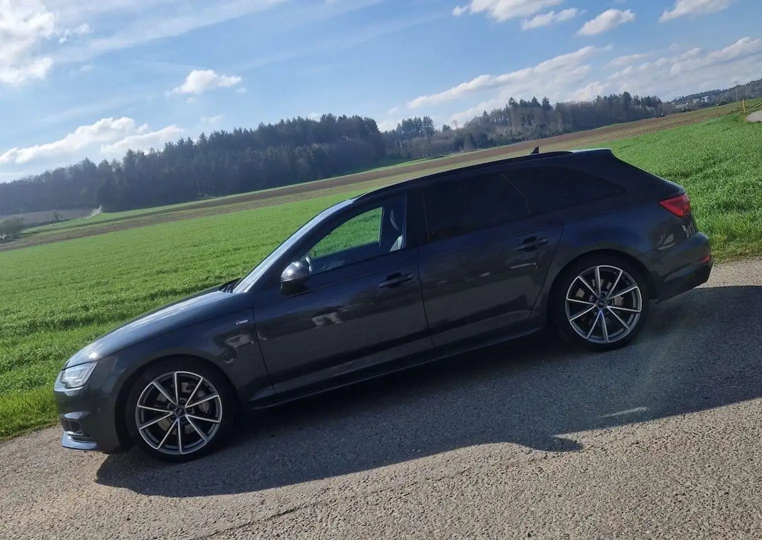 Audi A4 B9 Quattro sport Grau - 1