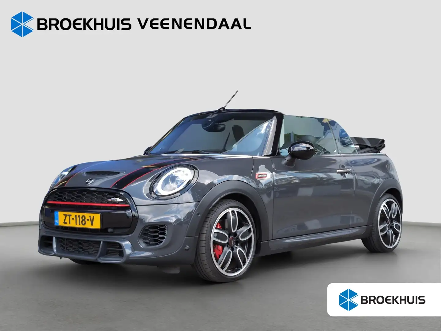 MINI John Cooper Works Cabrio Mini Cabrio 2.0 | Org. NL | 1e eig. | Thunder Grey Grijs - 1