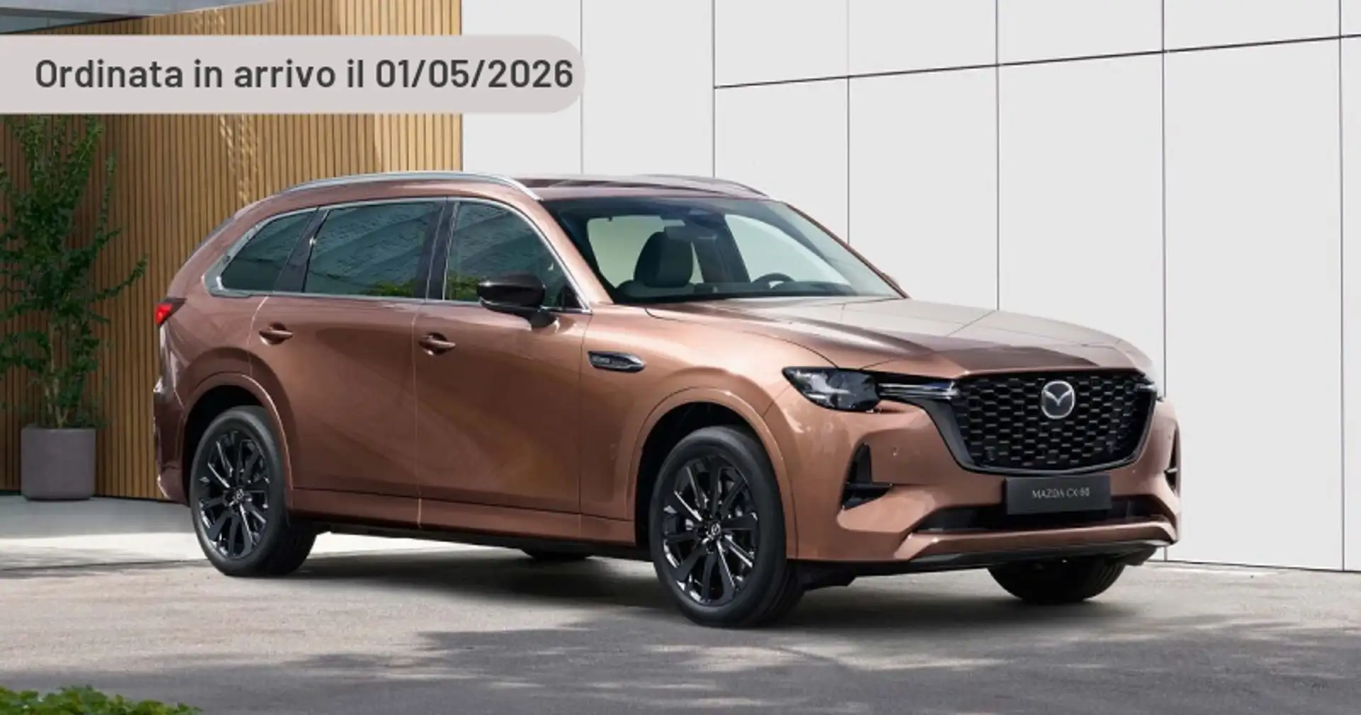 Mazda CX-80 3.3L e-Skyactiv D M Hybrid AWD Homura Plus Argento - 1