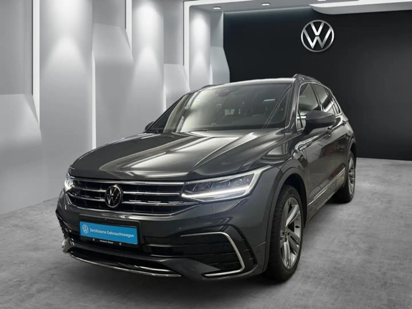 Volkswagen Tiguan 2.0TDI DSG R-Line 4Motion AHK LED MATRIX REAR V... Grau - 1