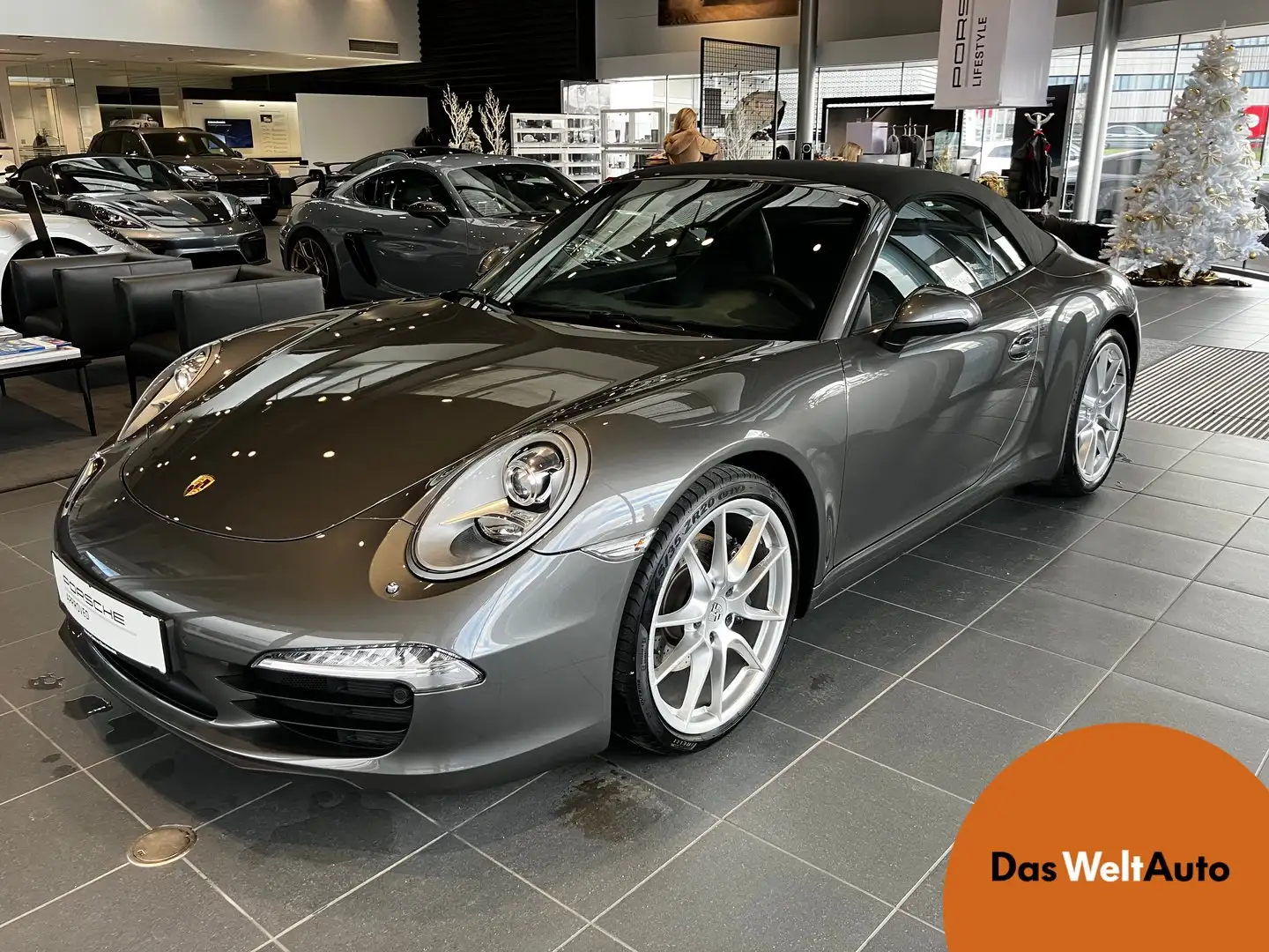 Porsche 911 Carrera Cabrio (991) Grijs - 1