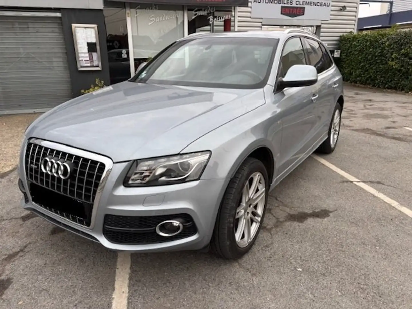 Audi Q5 V6 3.0 TDI 240 DPF Quattro S Line tronic 7 Gris - 1