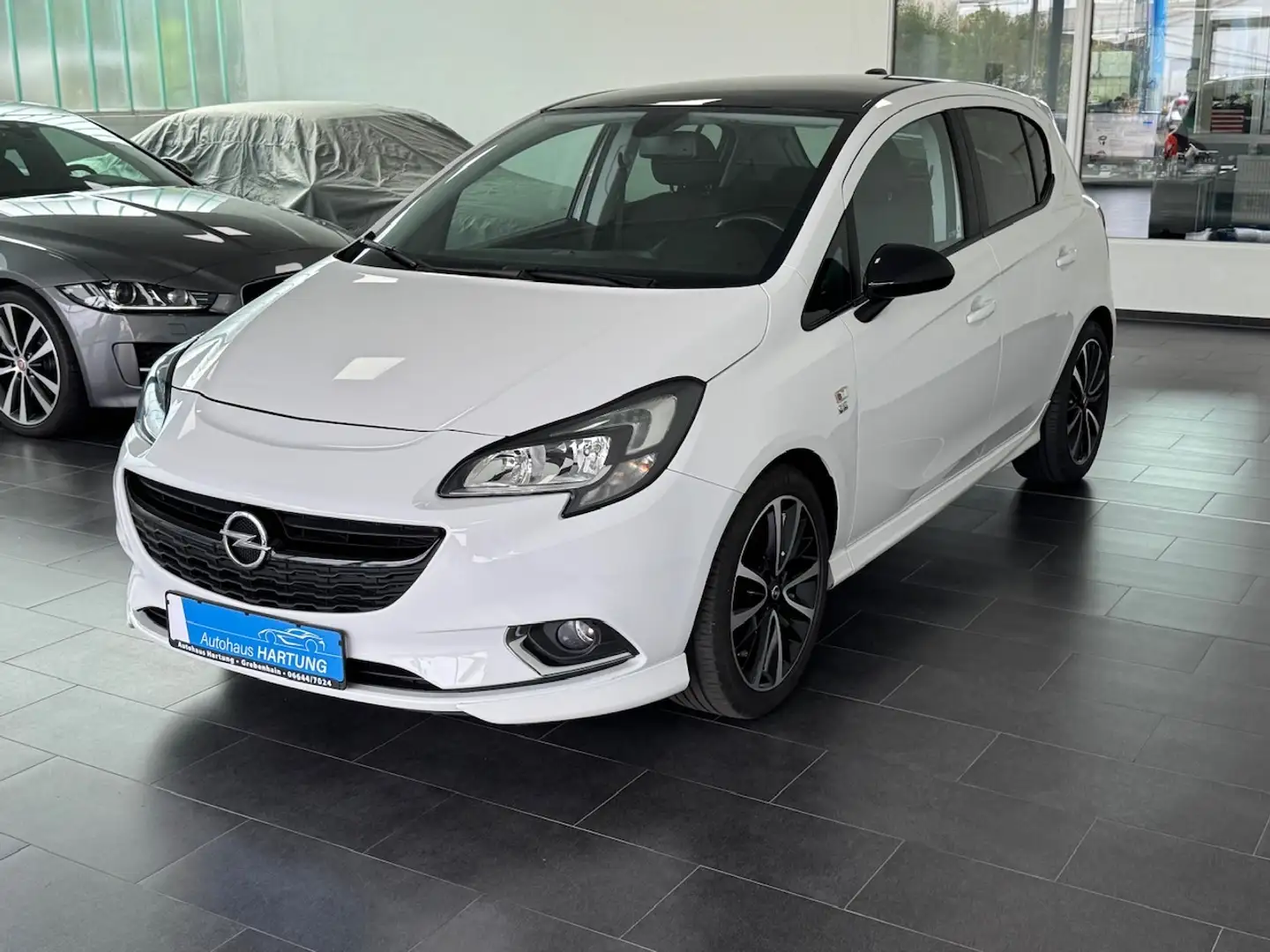 Opel Corsa OPC line, Winterpaket, CarPlay, ShZ, Alu,PDC, Weiß - 1