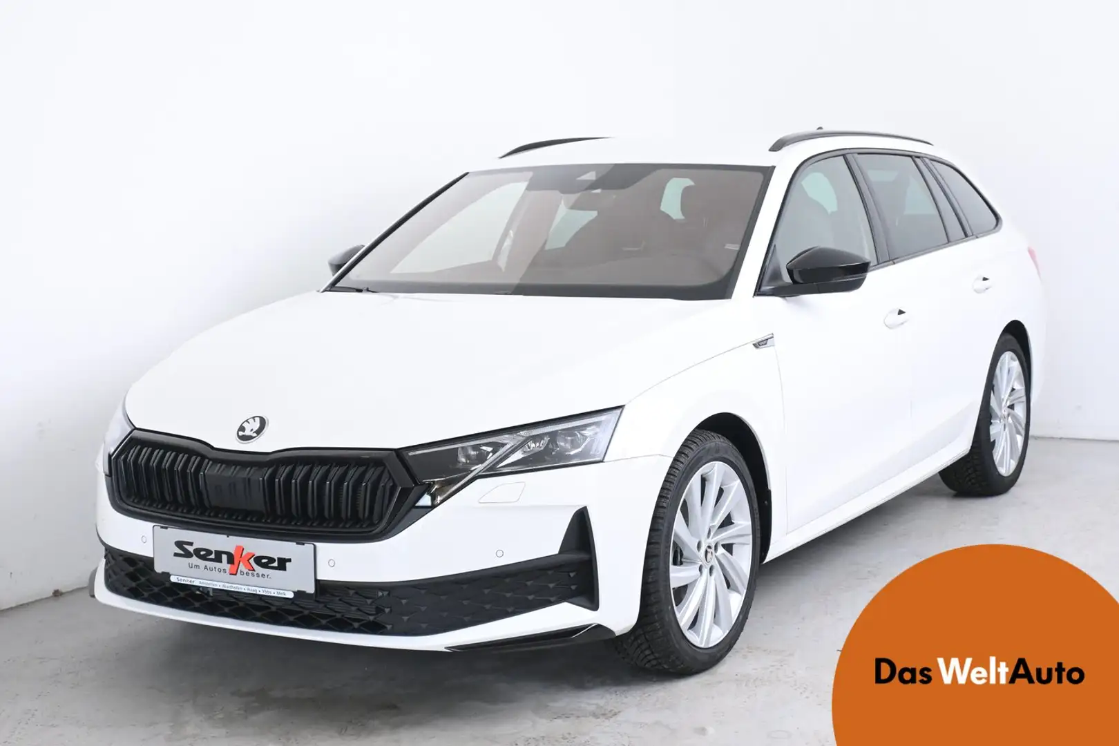 Skoda Octavia Sportline TDI Weiß - 1