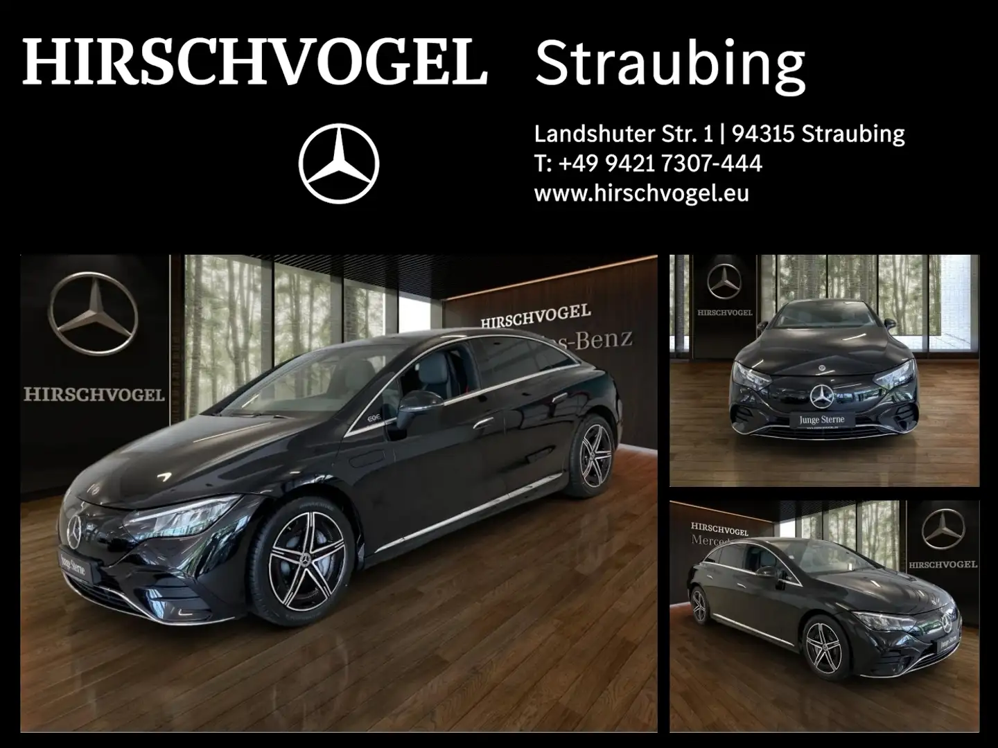 Mercedes-Benz EQE 350 4M AMG-Line+Pano+DISTRON+KEYLESS+Memory Schwarz - 1