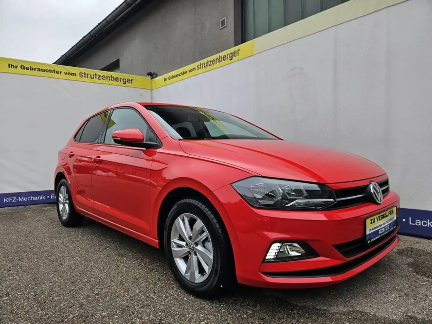 Volkswagen Polo Comfortline 1,6 TDI 95 PS 15''Alu APP Tempomat Rot - 2