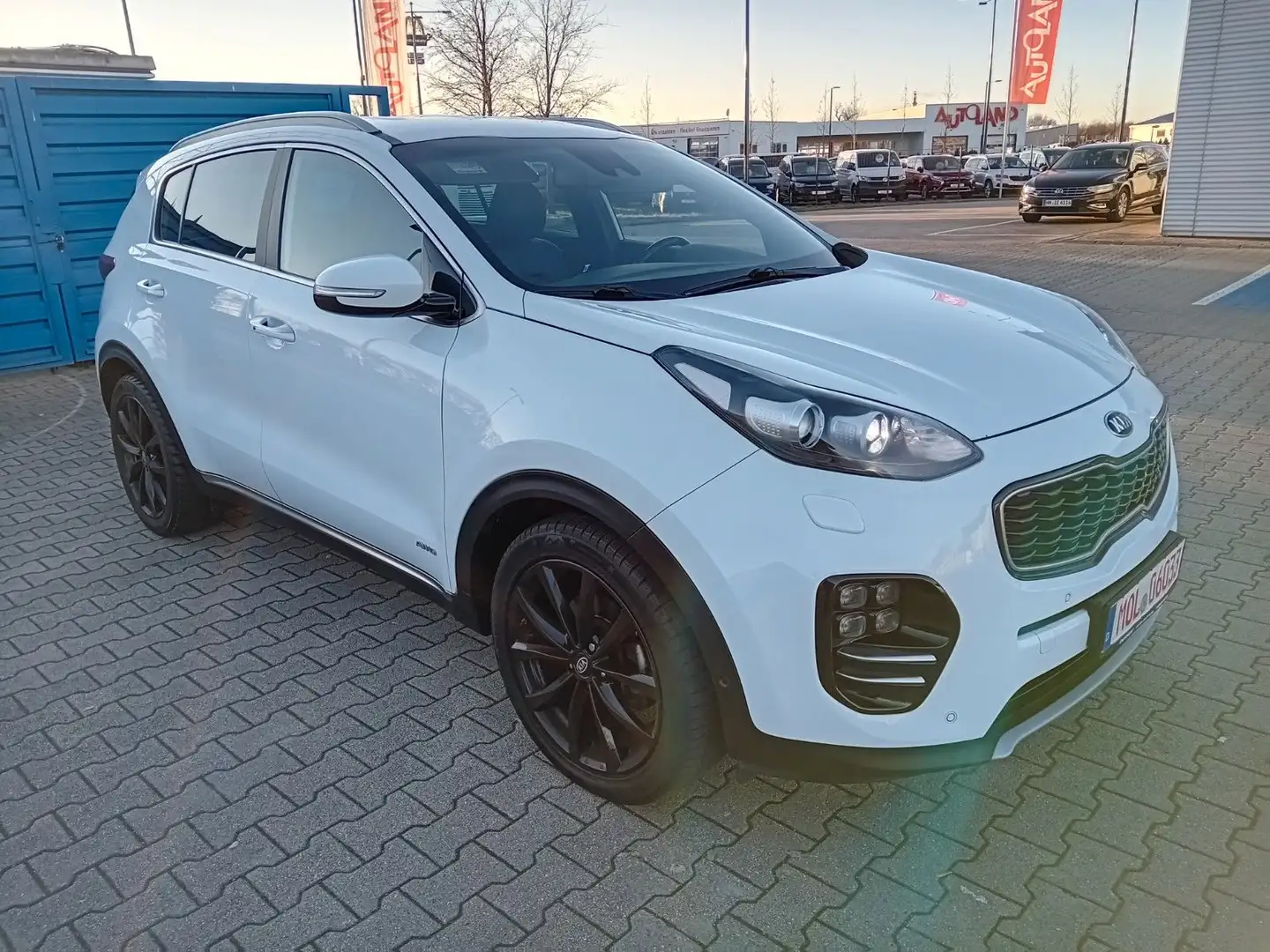 Kia Sportage GT-Line 4WD Aut * 1.Hand * INSP+TÜV neu * Voll Blanc - 2